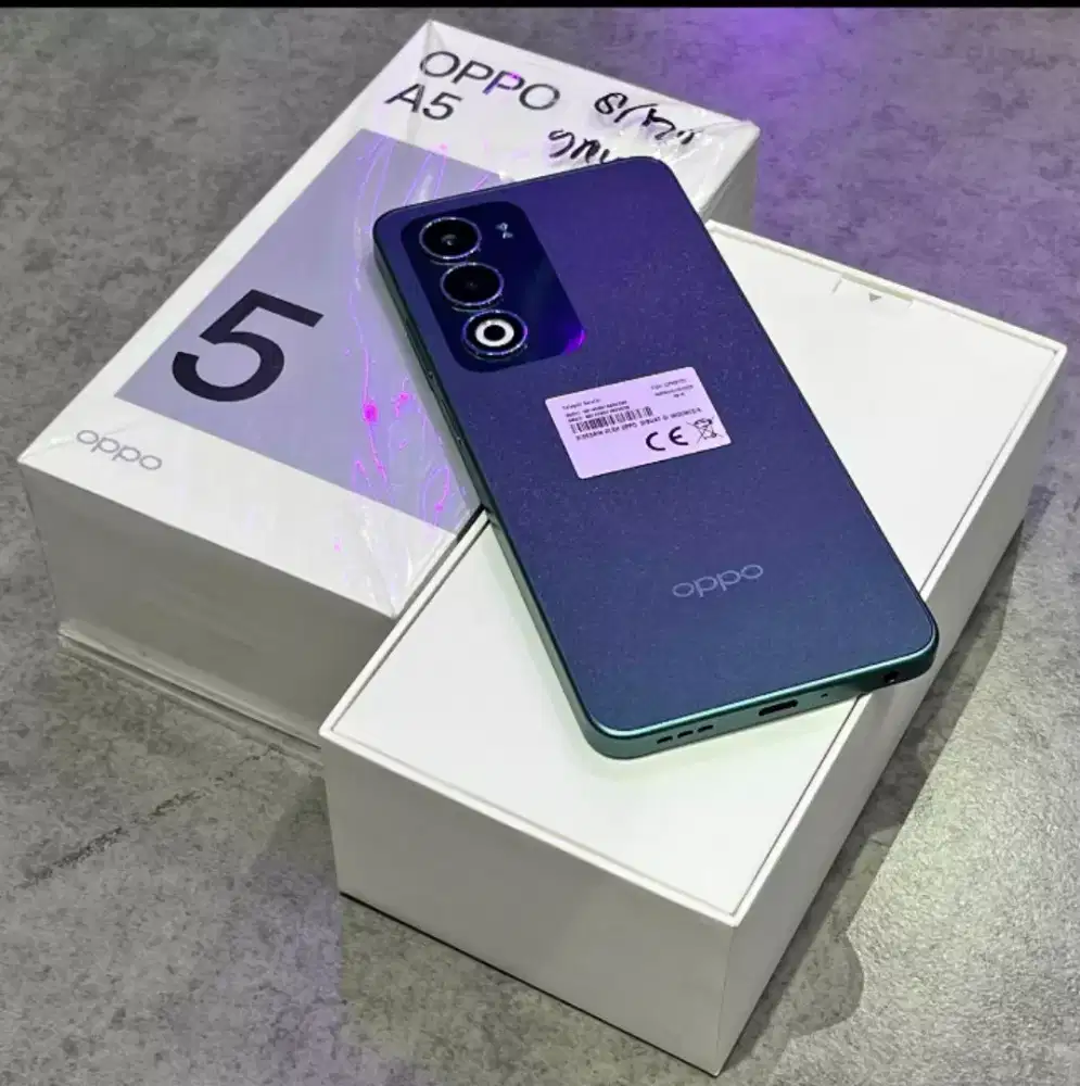 Oppo A5 8/128 lengkap mulus