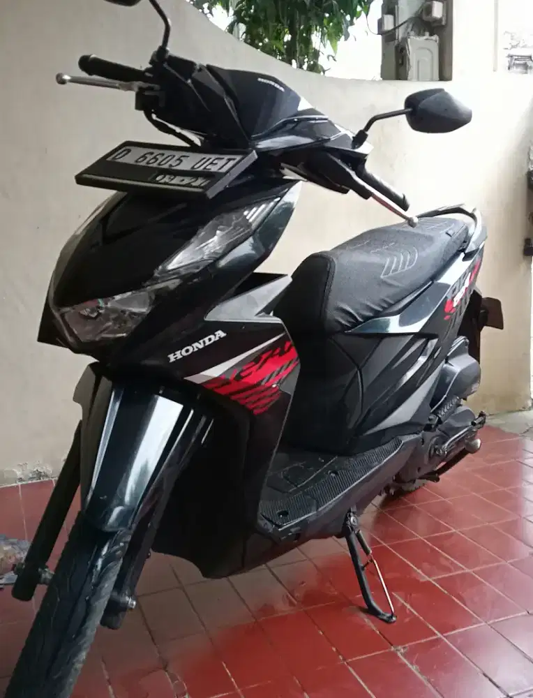 Honda New Beat Fi Digital 2022 Hitam full ori siap pakai mantaap.