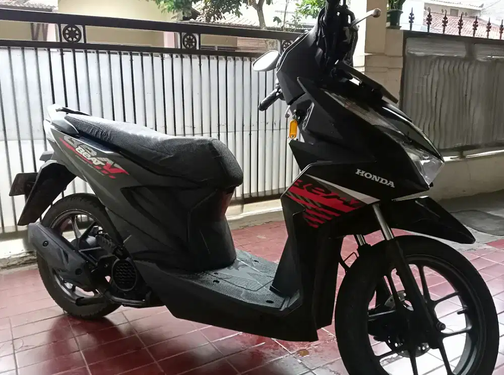 Honda New Beat Fi CBS Digital 2022 Hitam full ori siap pakai mantaap.