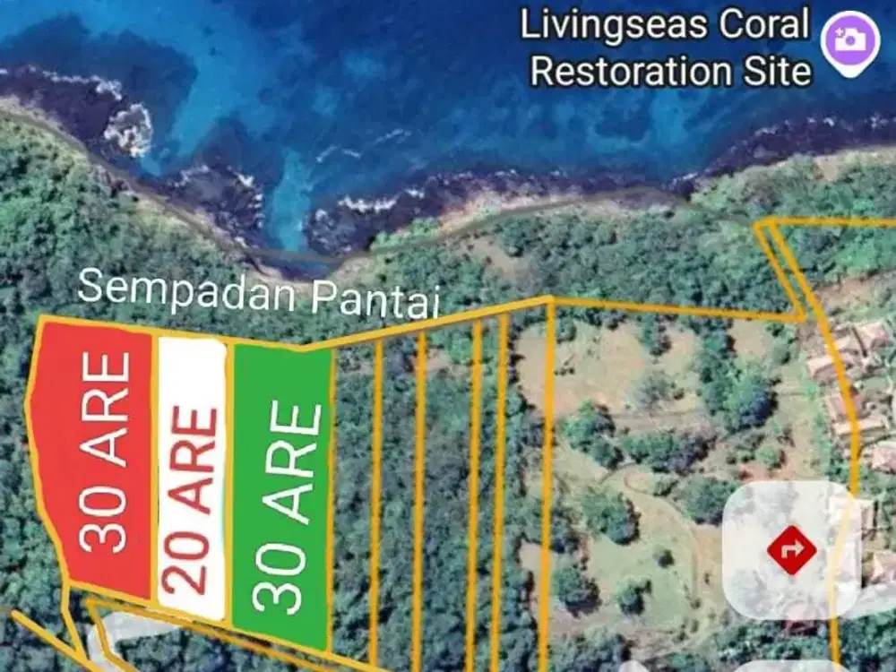 Land for sale in Manggis, Bali