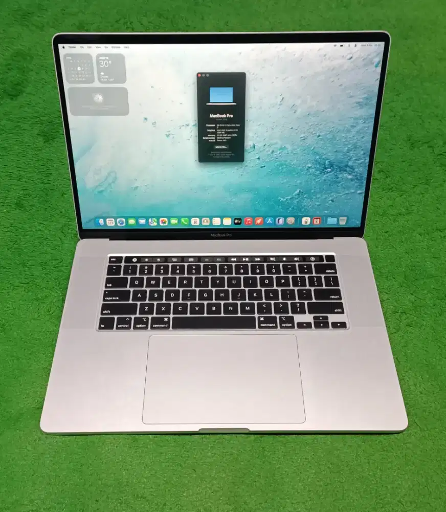Apple MacBook Pro 2019 16inch i7 16/512 Silver Touchbar Dual VGA Murah