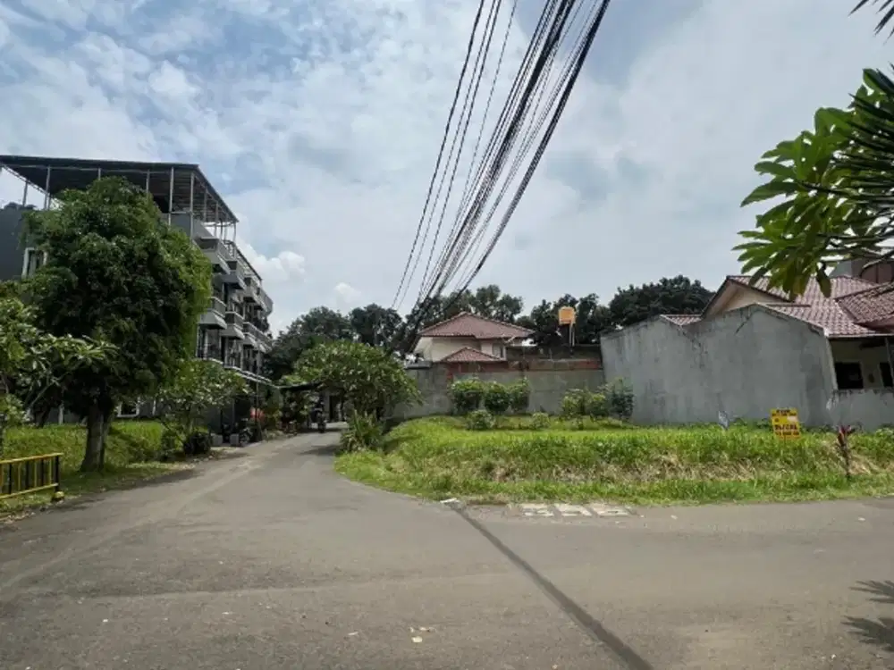 Kavling Hoek Cantik Depan Cluster Griya Loka 1.4 BSD city