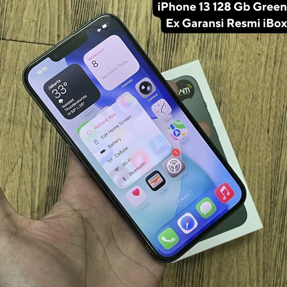 iPhone 13 128 Gb Green Ex Garansi iBox