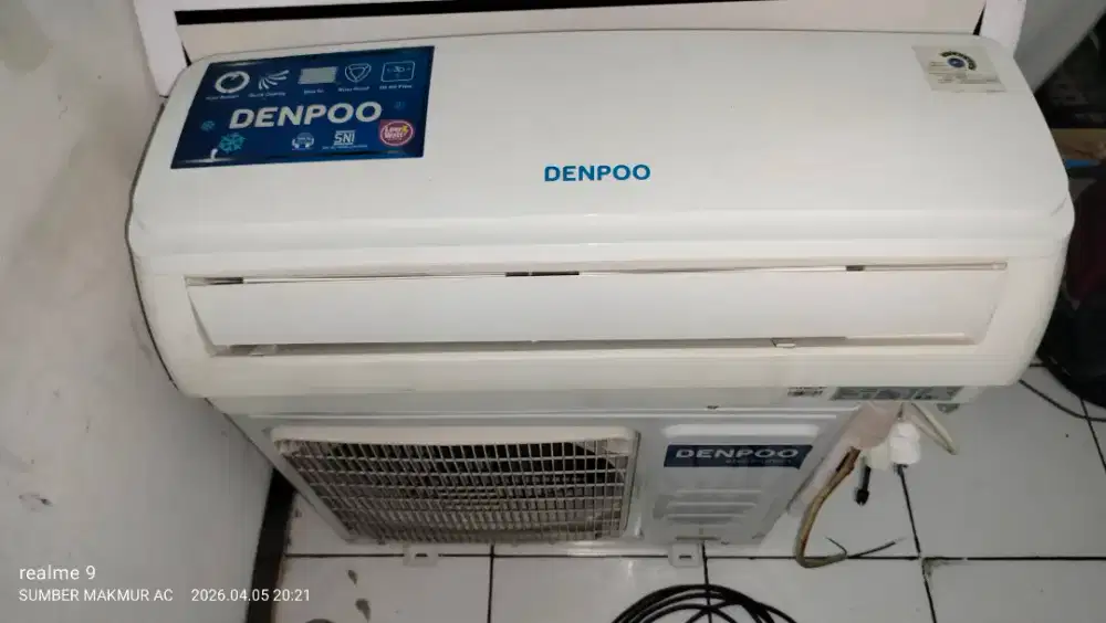 Ac Denpoo 1/2pk R410a ori