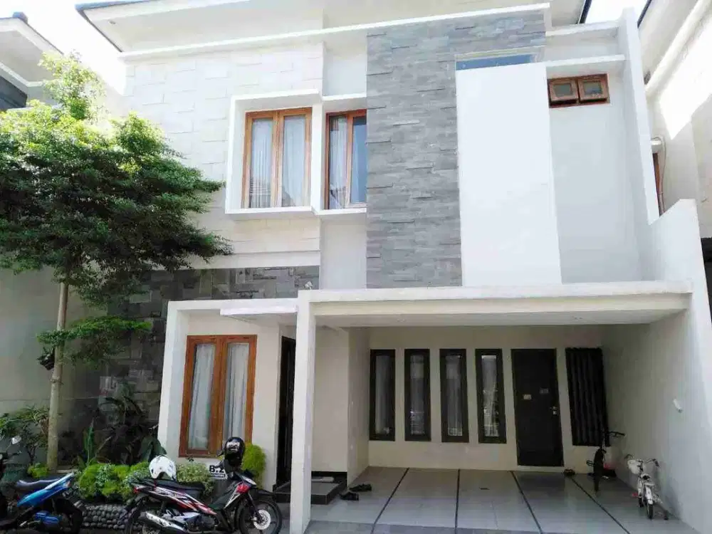 rumah cluster full furnished central bisnis pasar kembang tengah kota Solo