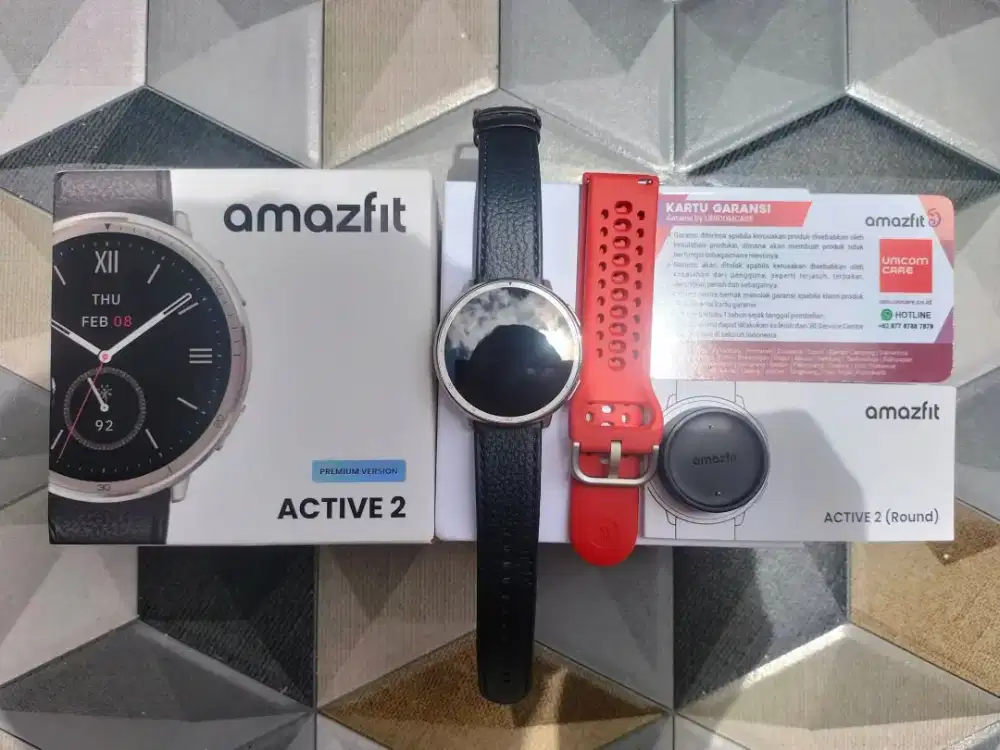 Amazfit Active 2 Premium Like New Buka kotak saja