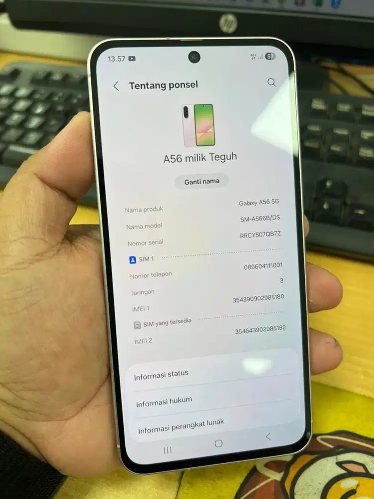 samsung galaxy A56 Fullset