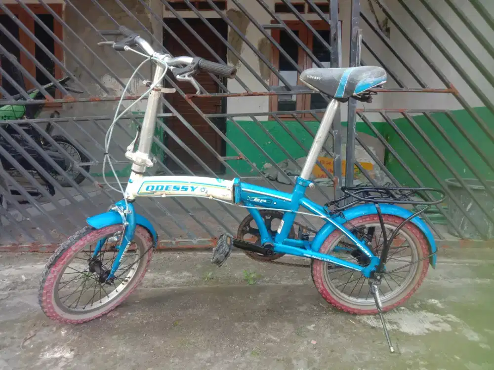 Sepeda lipat odessi ring 16 inch.single.