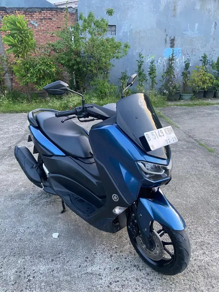 Yamaha All New NMAX 2023 Biru Glossy Siap Pakai, Mesin Masih Halus