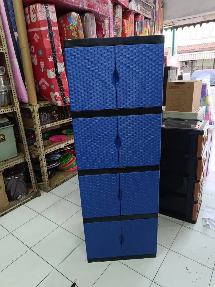 lemari plastik brio susun 4