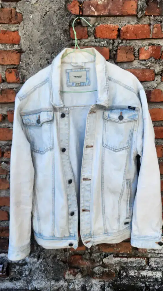 Jaket Jeans Denim Pull And Bear