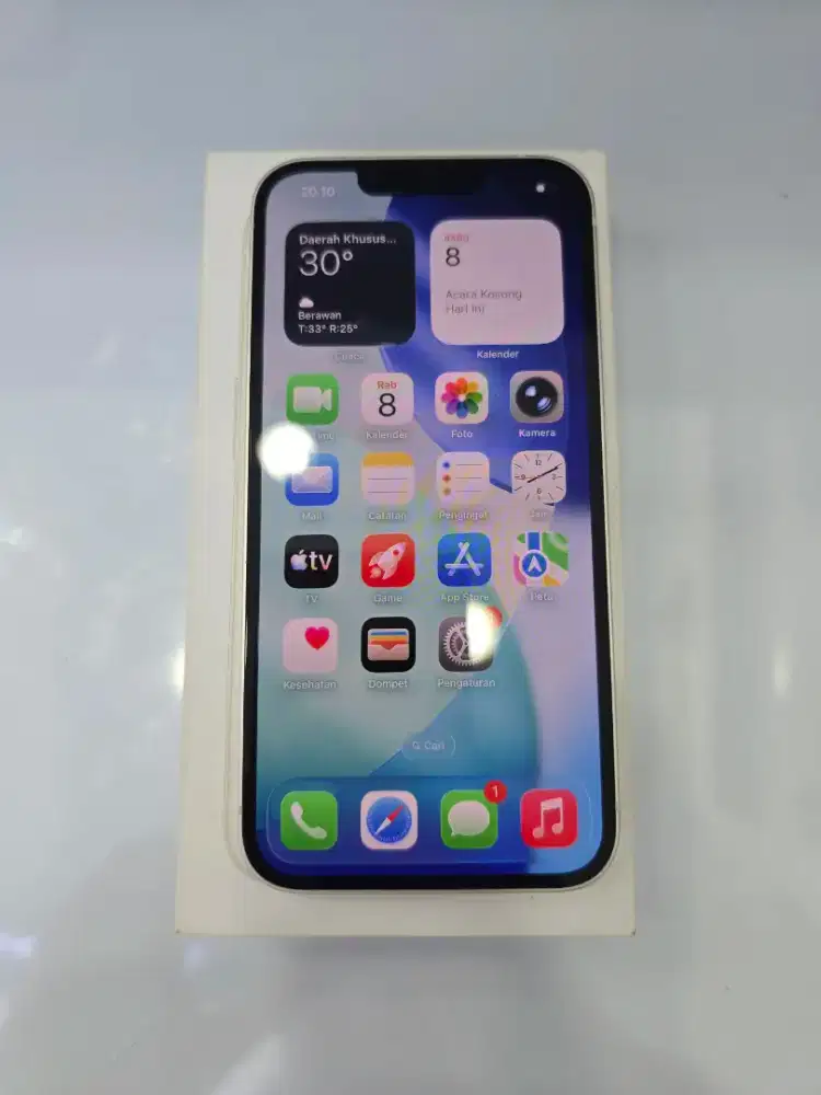 Apple Iphone 13 128Gb Starlight Garansi resmi Ibox 9 bulan -MasterCom