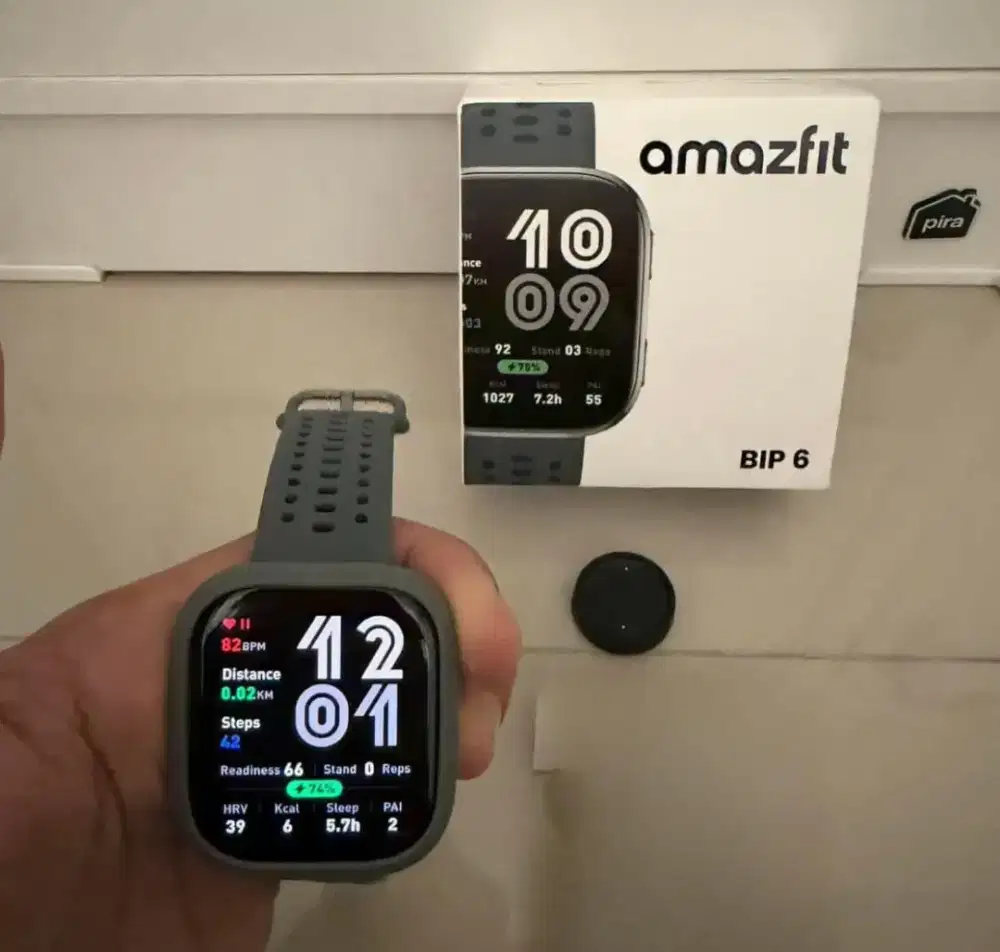 Smartwatch amazfit Bip 6 Buka kotak MuLuus pooL
