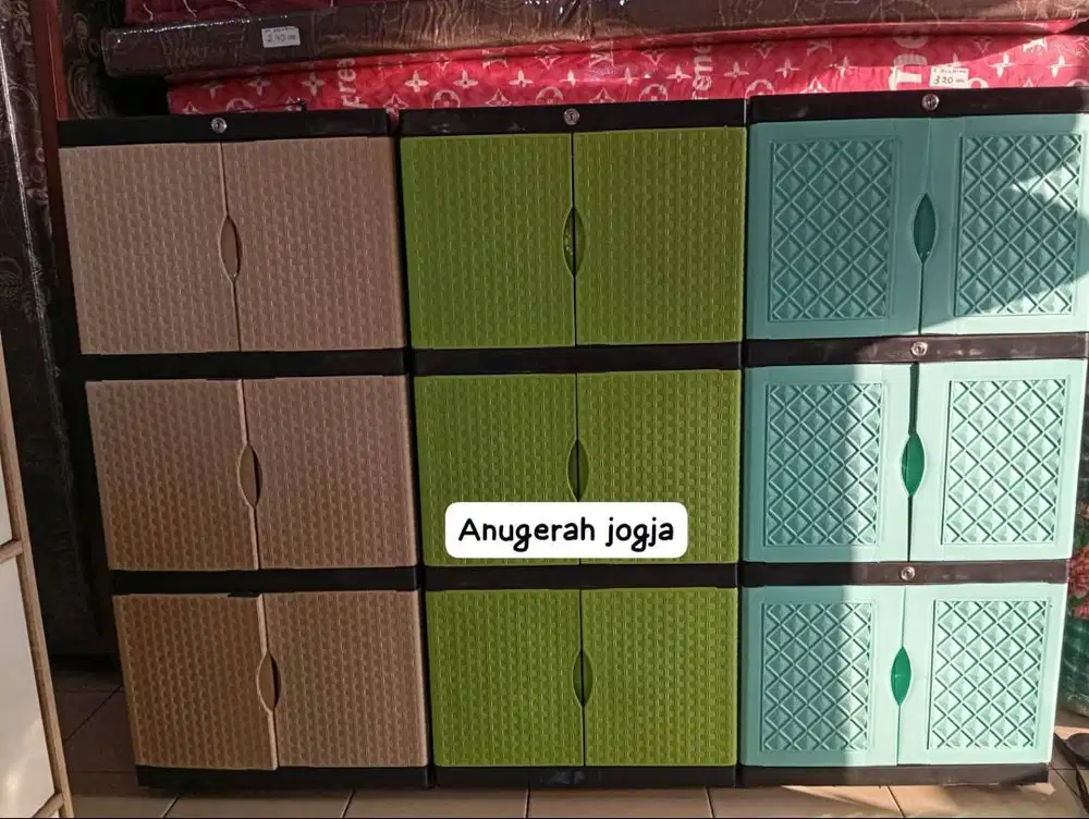 lemari plastik brio susun 3