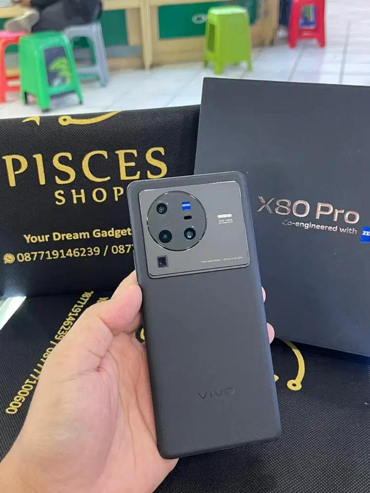 VIVO X80 PRO 5G RAM 12/256 RESMI MULUS FULSET