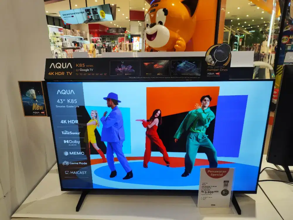 AQUA LED GOOGLE TV 4K 43INCH