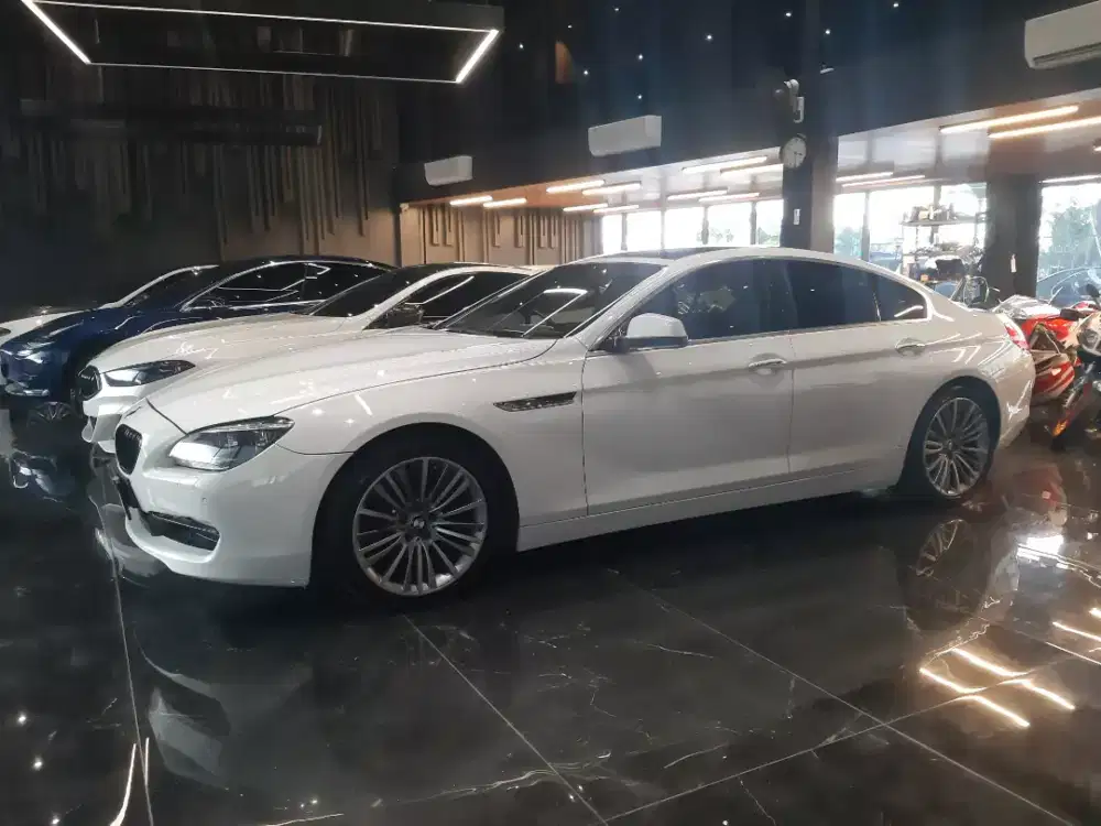 BMW 640i Gran Coupe 2013 White Bang & Olufsen Premium Sound System