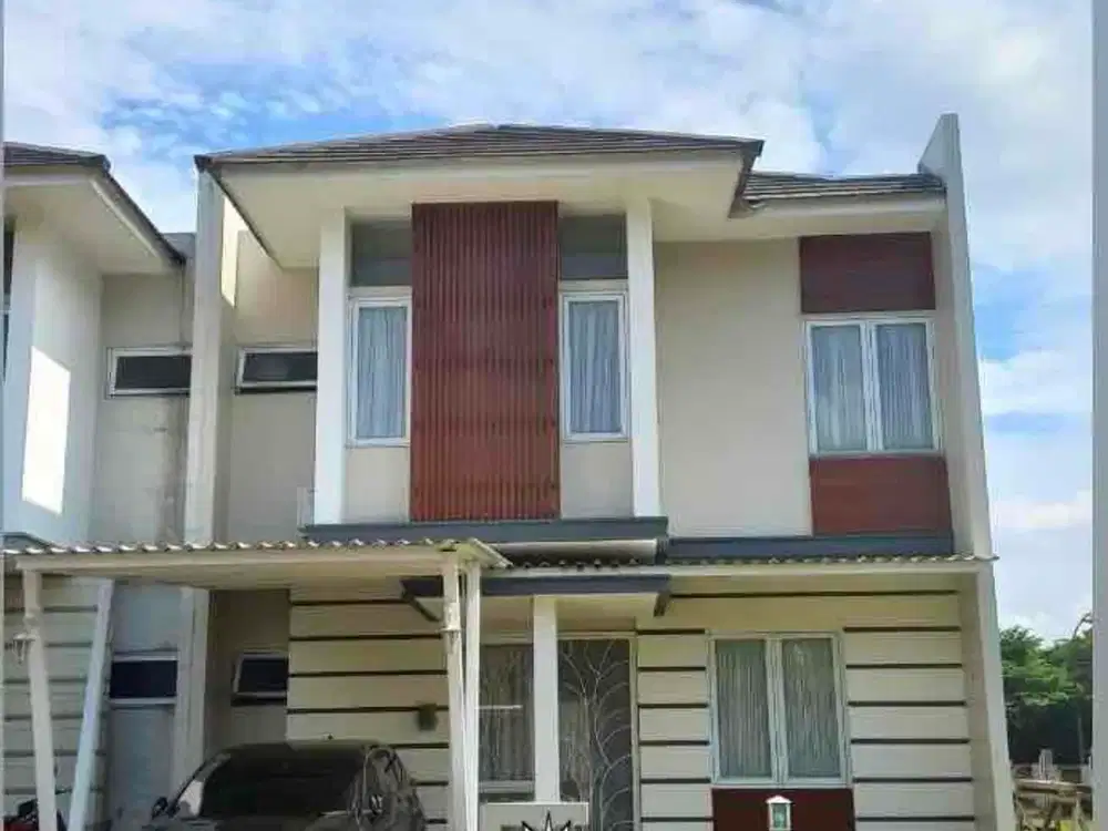 Sewa Rumah Dua Lantai Semi Furnished Kota Wisata