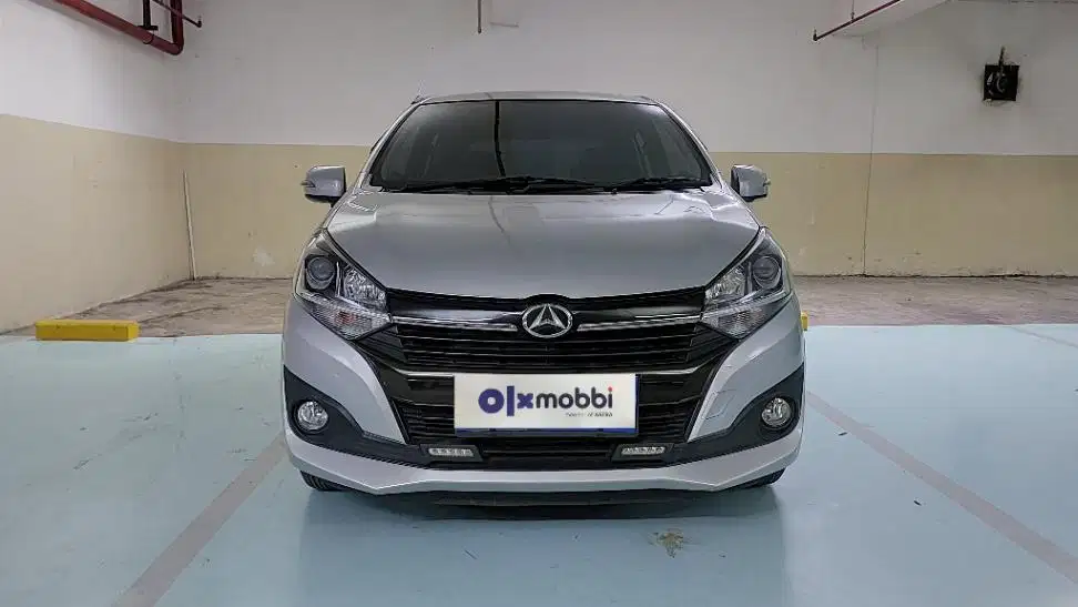 TDP 6,JT, Daihatsu Ayla 1.2 R Bensin-AT Silver 2019
