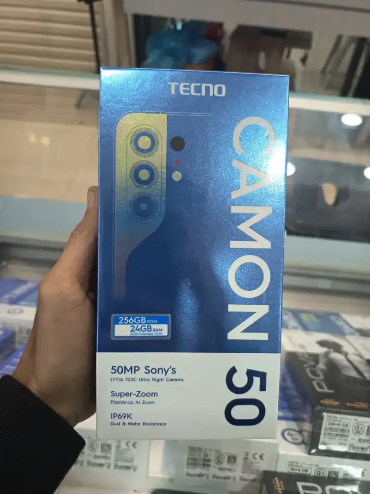 TECHNO CAMON 50 8/256 GB GARANSI RESMI