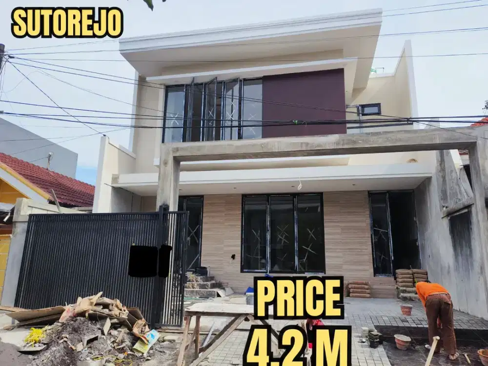 ‼️BARU GRESS‼️ RUMAH SUTOREJO MINIMALIS TROPIS MEWAH. SELANGKAH RAYA MULYOSARI. DEKAT MULYOSARI, BABATAN PANTAI, DHARMAHUSADA, ITS, UNAIR, KWK, Dsb