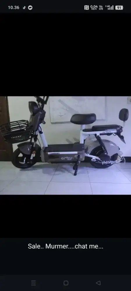 Sepeda listrik merk genio orby classic