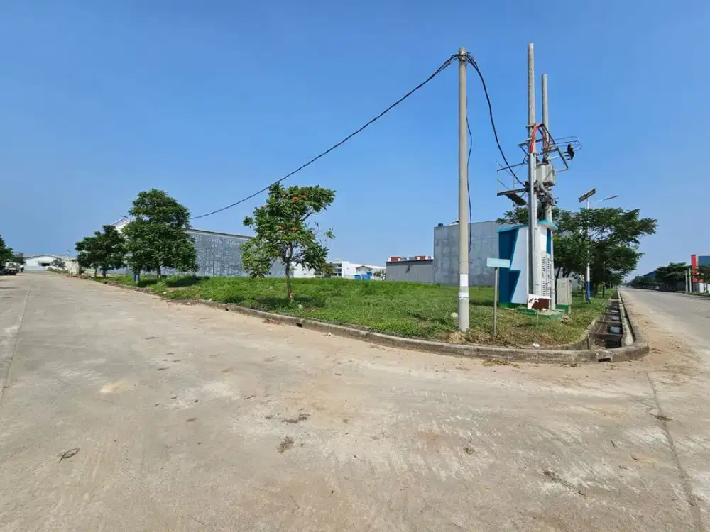 Dijual Kavling Hoek Komplek Pergudangan Laksana 1