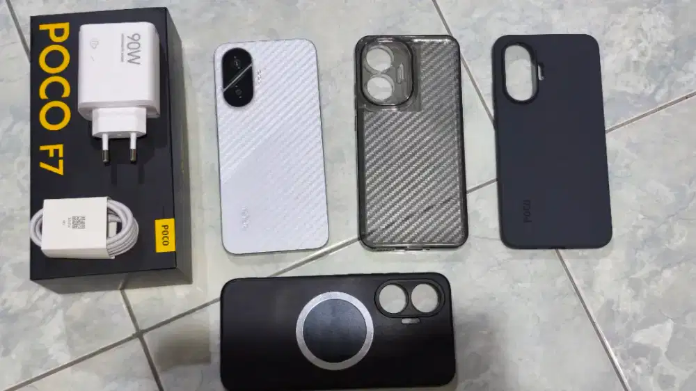 POCO F7 12/512GB WHITE BEKAS JULI 2025