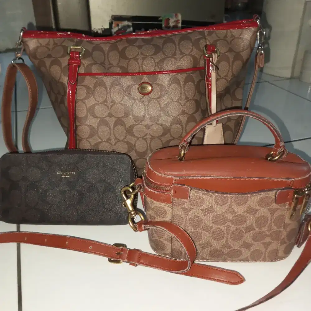 Dijual coach bag,wallet