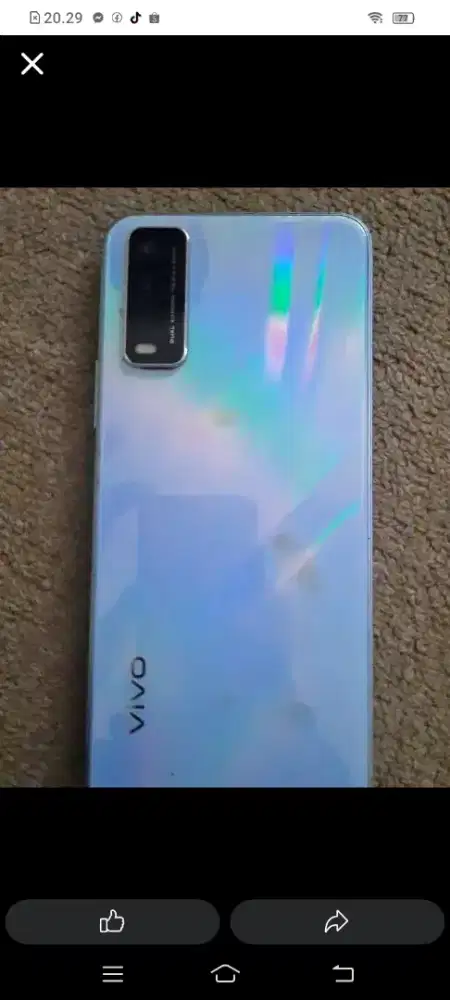 VIVO Y20 Ram 3 GB Internal 64 GB Jaringan 4G LTE