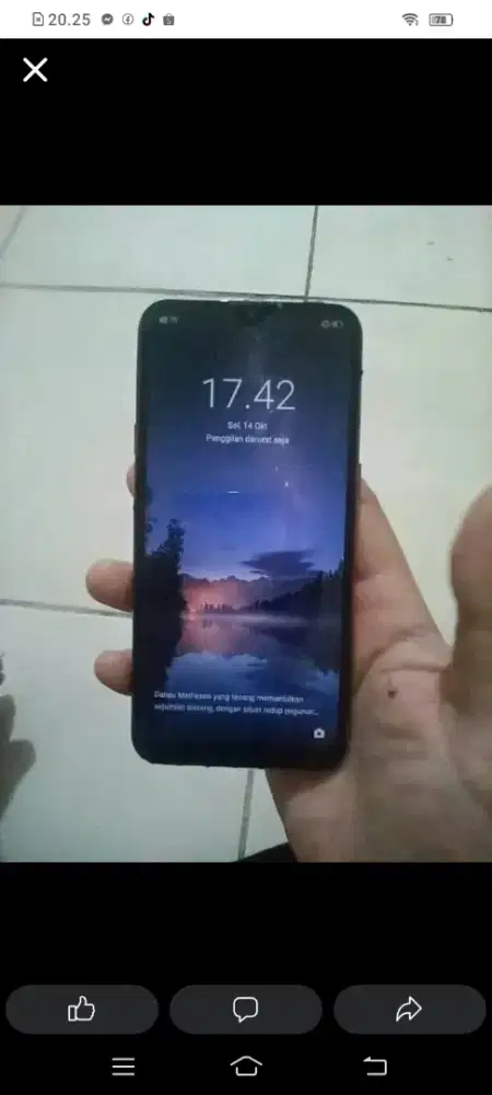 Realme C2 Ram 3 GB Internal 32 GB Jaringan 4G LTE