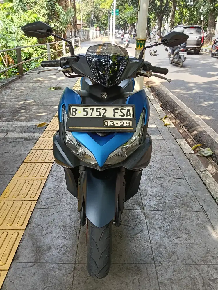 DIJUAL CASH NEW YAMAHA AEROX CIBERTY THN 2024 PAJAK IDUP SIAP PAKAI