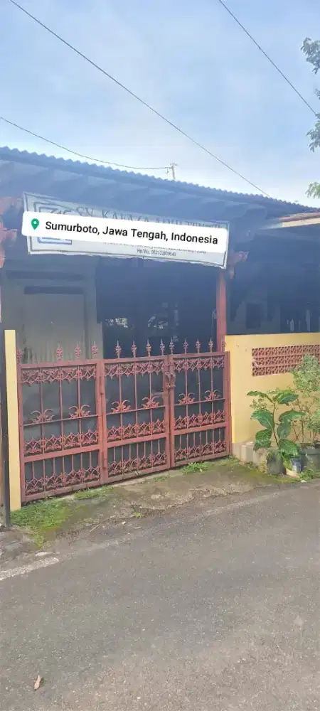 RUMAH DI MURBEI SUMURBOTO BANYUMANIK