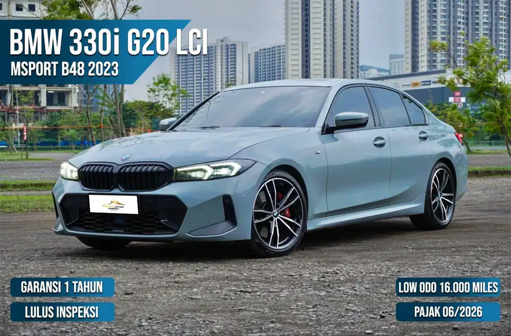 AVAILABLE UNIT  - BMW 330i G20 LCI M Sport 2023