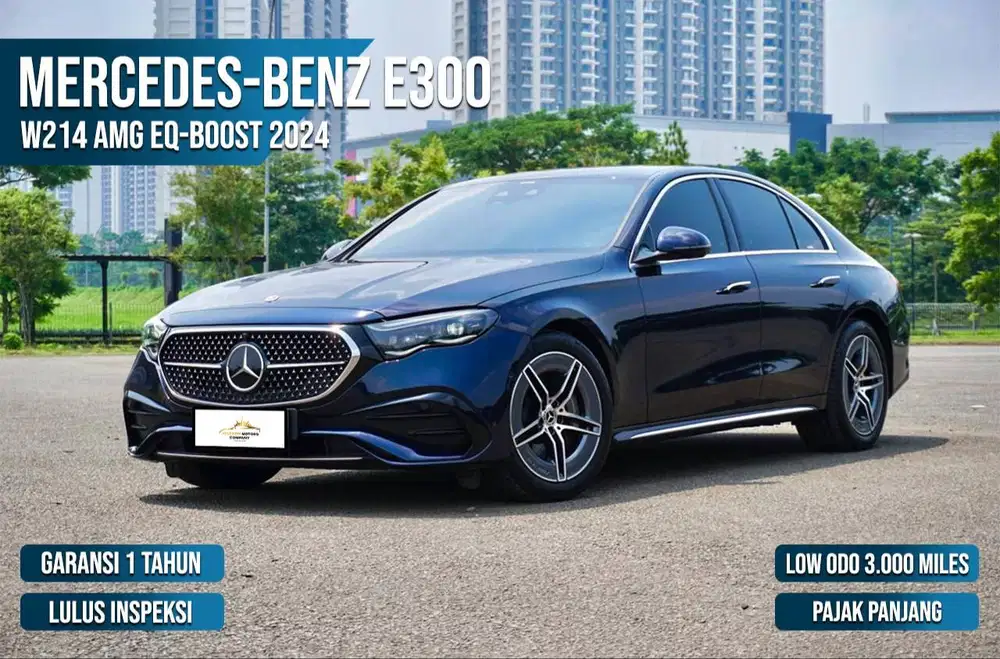 FLAGSHIP SEDAN   Mercedes-Benz E300 W214 AMG EQ-Boost