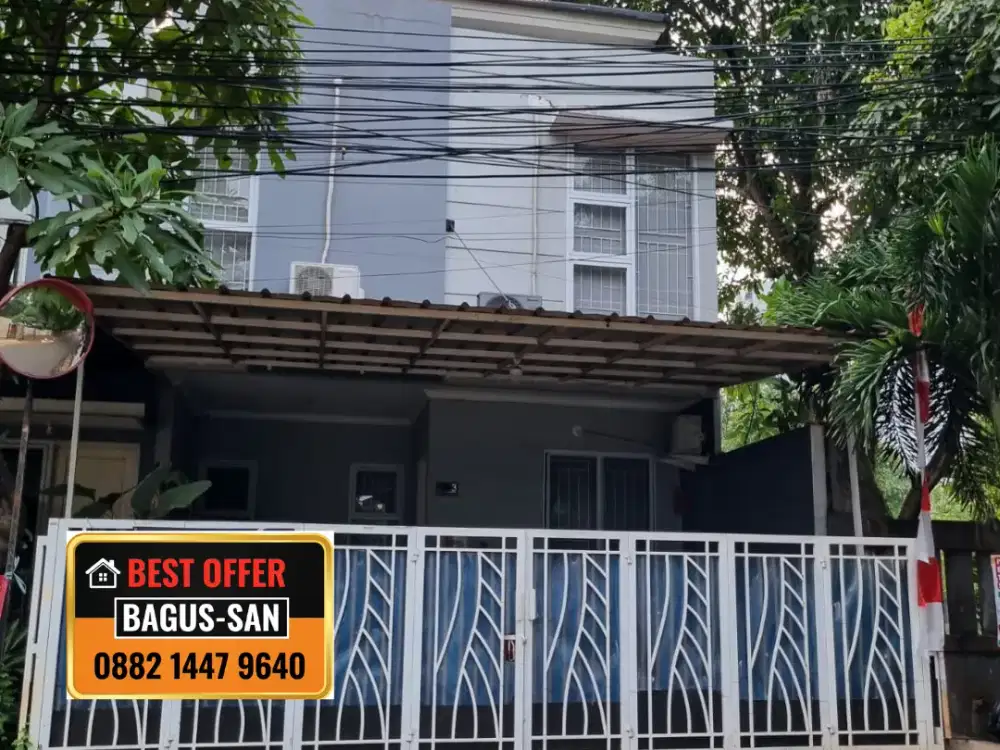 Jual Cepat Rumah Townhouse Area Strategis  di Grand Tantram Townhouse BSD