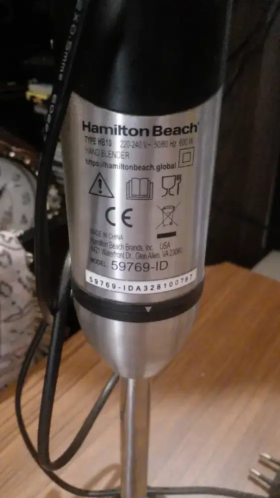 Hamiltom beachHand blender original