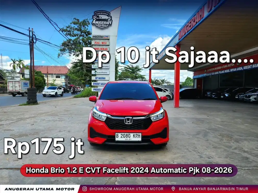 Dp10jt BRiO E 2024 AT KM10Rb istimewa