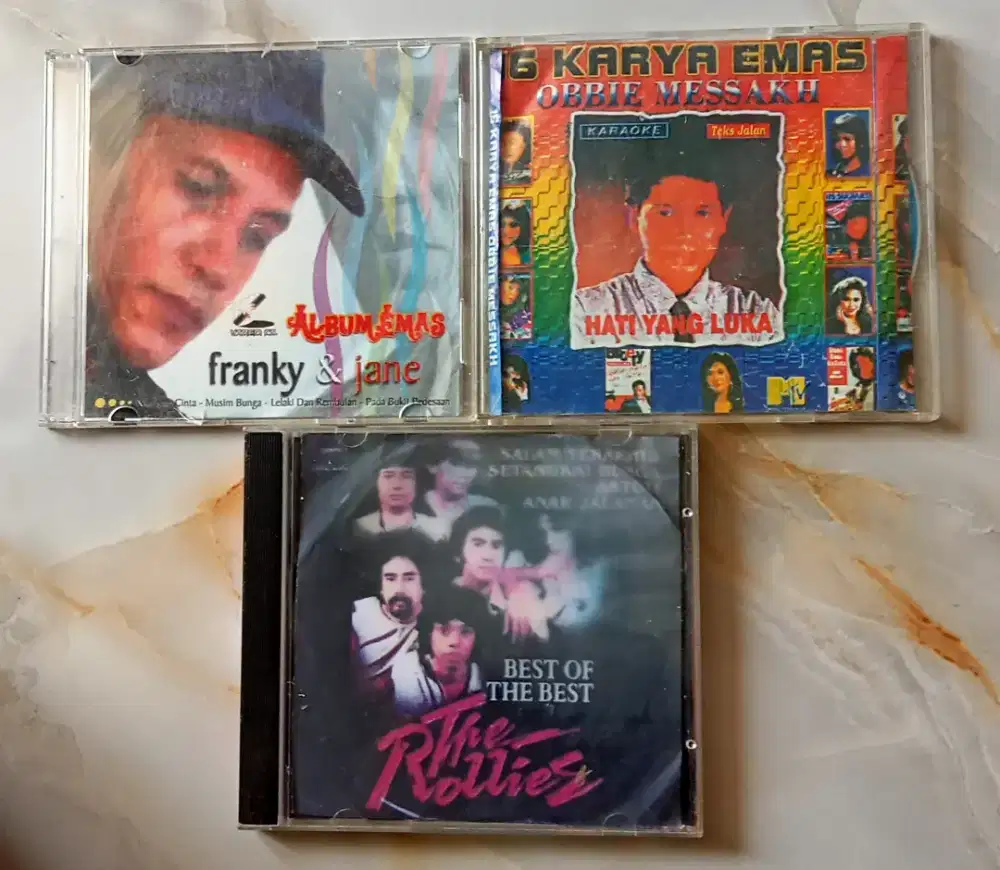 KASET CD POP INDONESIA (NO ORI)