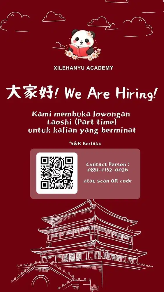 PART TIME ONLINE GURU MANDARIN