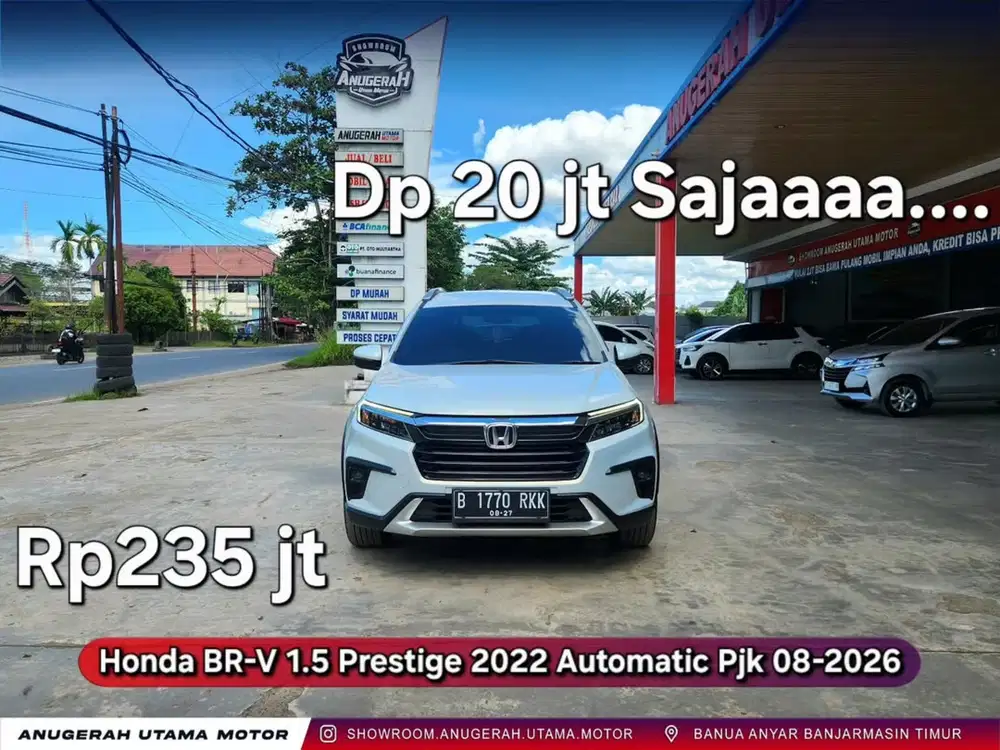 Honda BRV Prestige 2022 Automatic Dp20jt