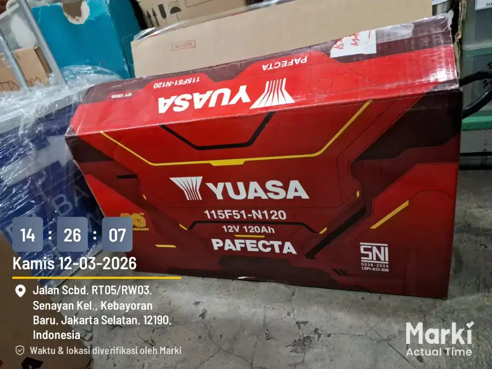 Yuasa Pacecta N 120 ah 12 Volt