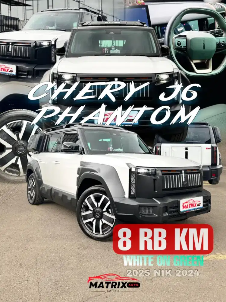 Chery J6 phantom listrik 2025 nik 2024 AT Matic