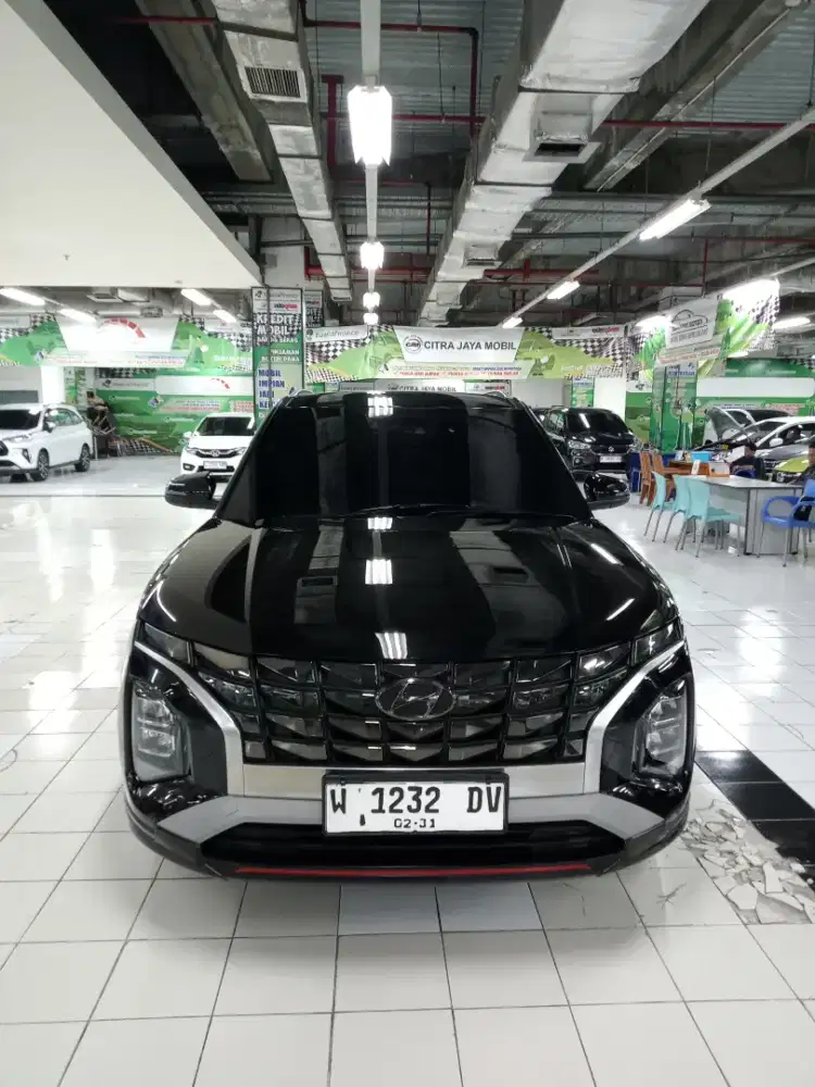 HYUNDAI CRETA PRIME AT 2022 HITAM
