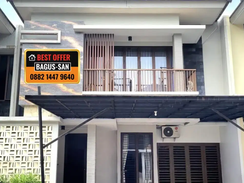 Rumah Cakep Nyaman Siap Huni Dalam Cluster Discovery Bintaro Sektor 9