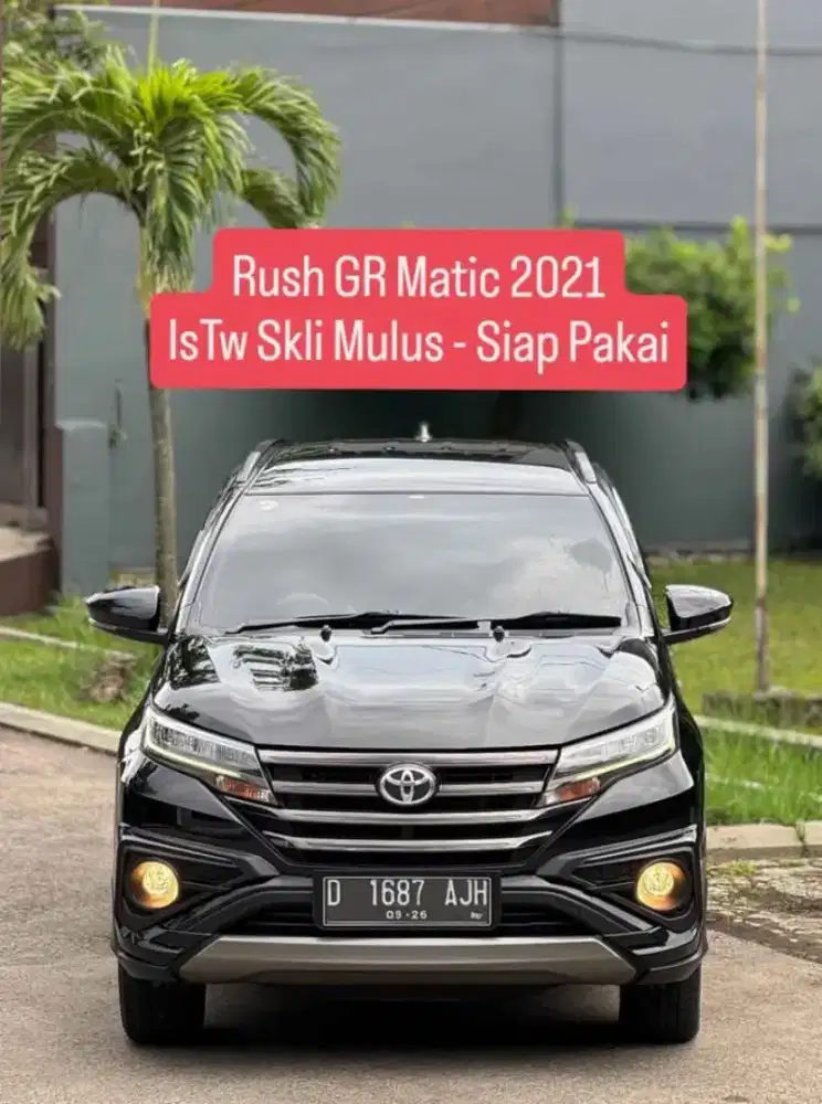 Rush GR Matic 2021 Istw Mulus
- KM low 43rb istw Skli Mulus