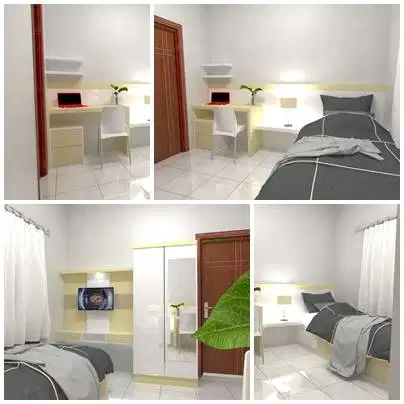 SET KAMAR PRIBADI, KAMAR HOTEL, KOS, ASRAMA DLL