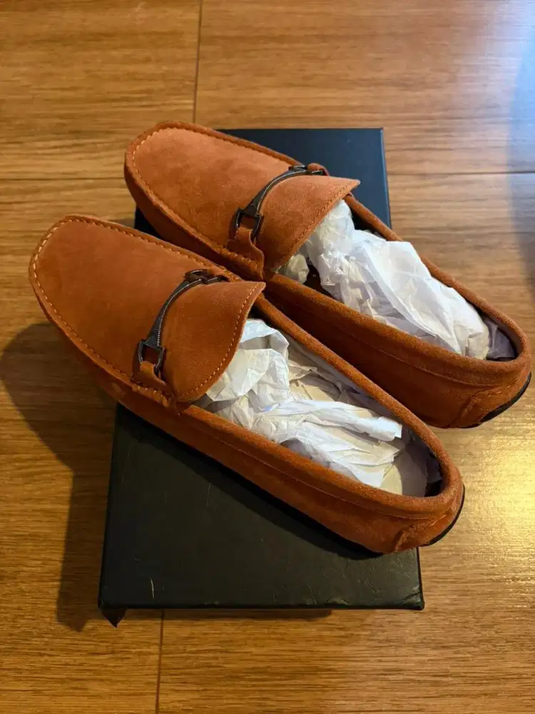 Pedro Moccasin Camel Size 43 NEW