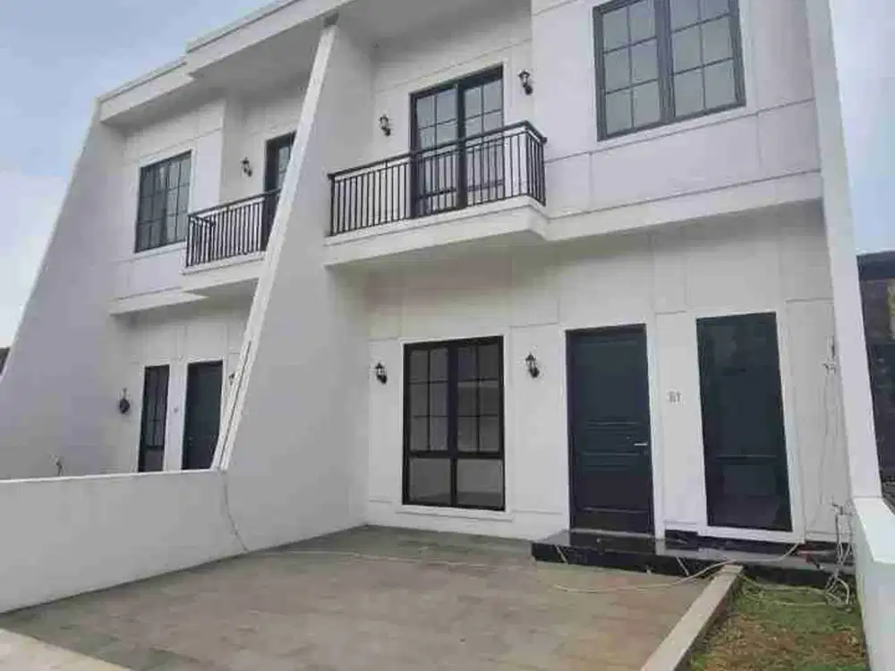 DI JUAL RUMAH DALAM CLUSTER FREE KITCHEN SET, AKSES MASUK MUAT 2 MOBIL