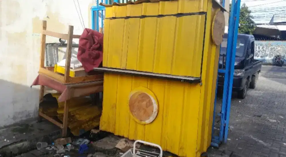 Dijual grobak booth container